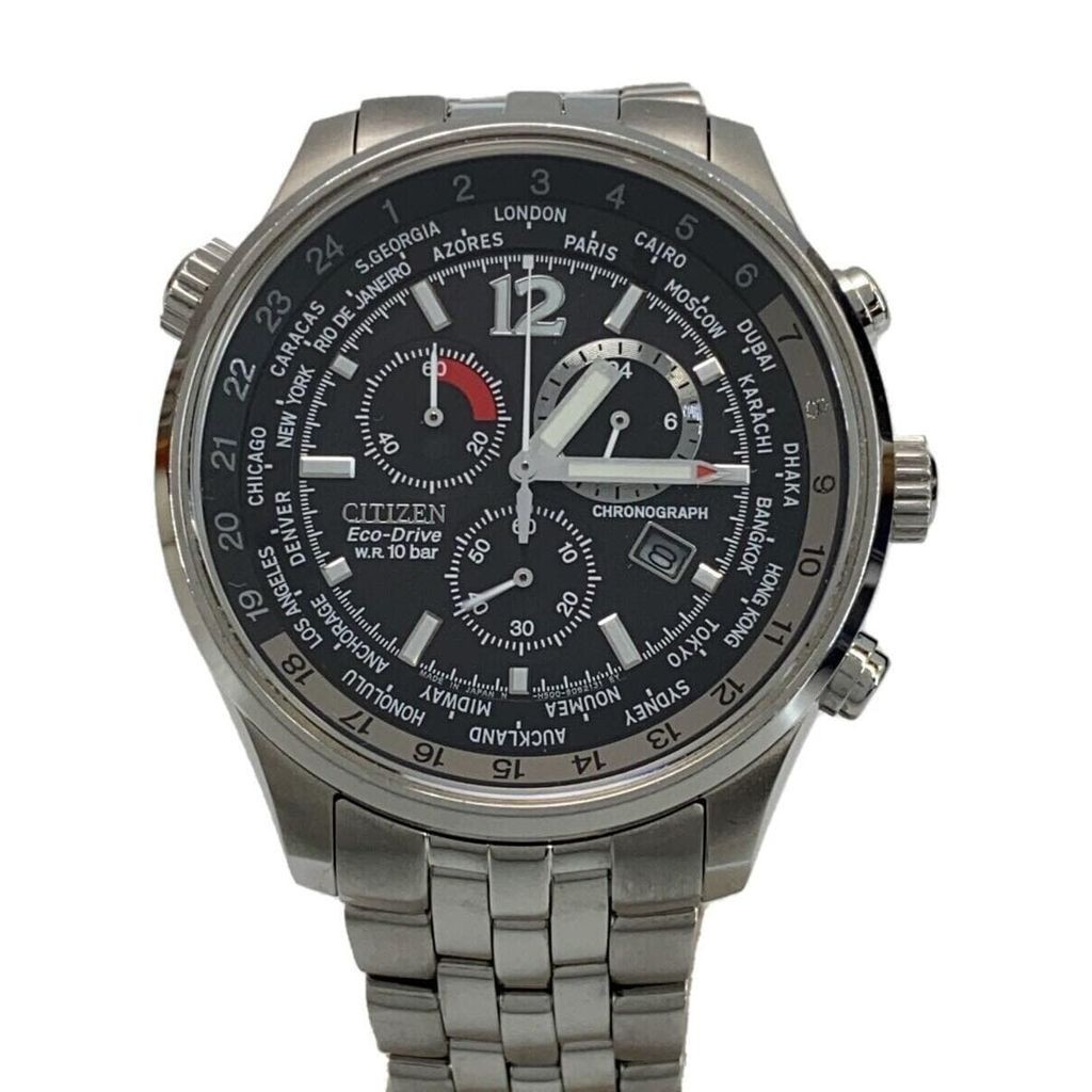 CITIZEN Wrist Watch Men's Solar Digital Direct from Japan Secondhand