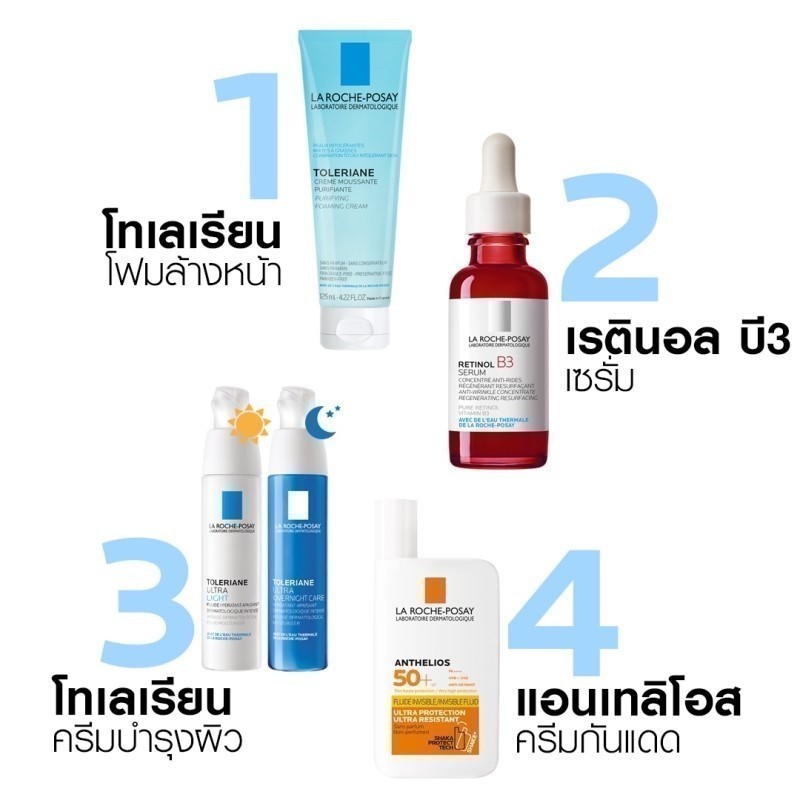 ♞[ใส่โค้ดลดเหลือ1265.-] La Roche Posay Retinol B3 Serum laroche ลาโรช เซรั่ม เรตินอล เซรั่ม ลาโรช เ