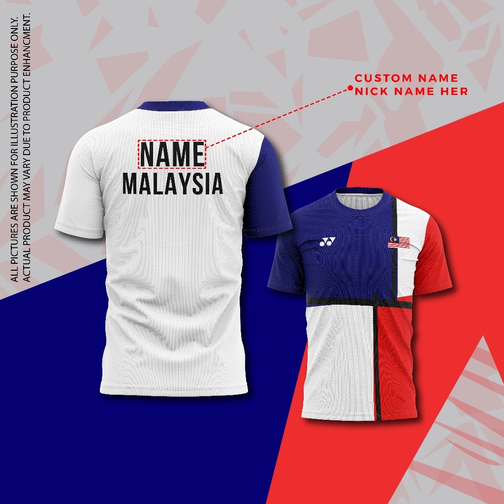 OLYMPIC เสื้อแบดมินตัน, JERSI BADMINTON OLIMPIK (PARIS 2024)