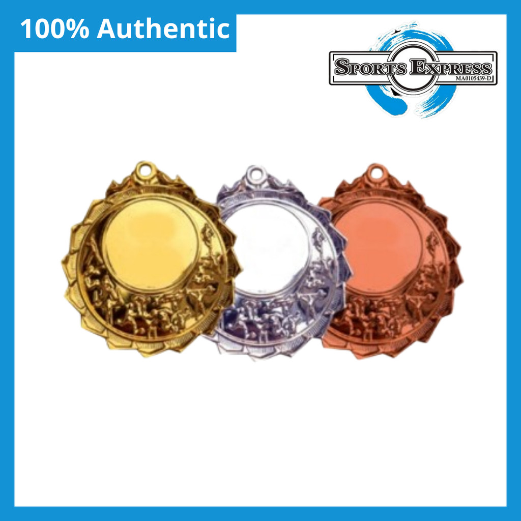 เหรียญแขวนพลาสติก AUS-HG66 Pingat Gold Silver Bronze -Sports Express