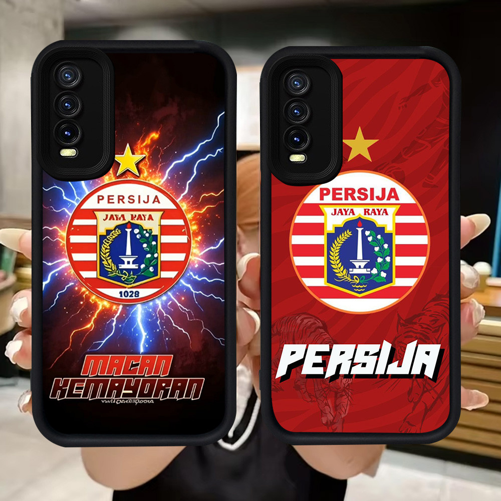 Q75 Persija soft Casing สําหรับ VIVO Y12s Y11s Y400 Y20 Y66 Y20s V15 Y20i S1 Pro Y83 V17 V19 Neo