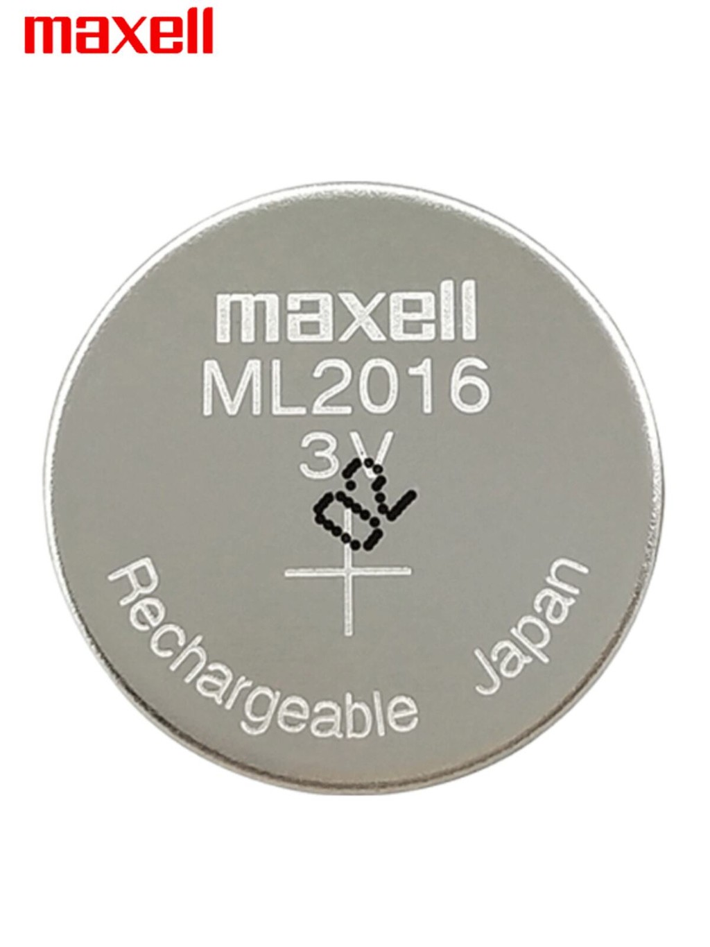 Wansheng ML2016 ชาร์จ 3V ดู Notebook นาฬิกาสำรองแบตเตอรี่แทน CR2016 LIR2016