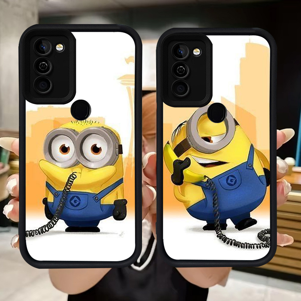Q22 Minion soft Casing สําหรับ Infinix HOT Smart 12 11 6 5 Ram2 10 Ram3 8 Play Plus