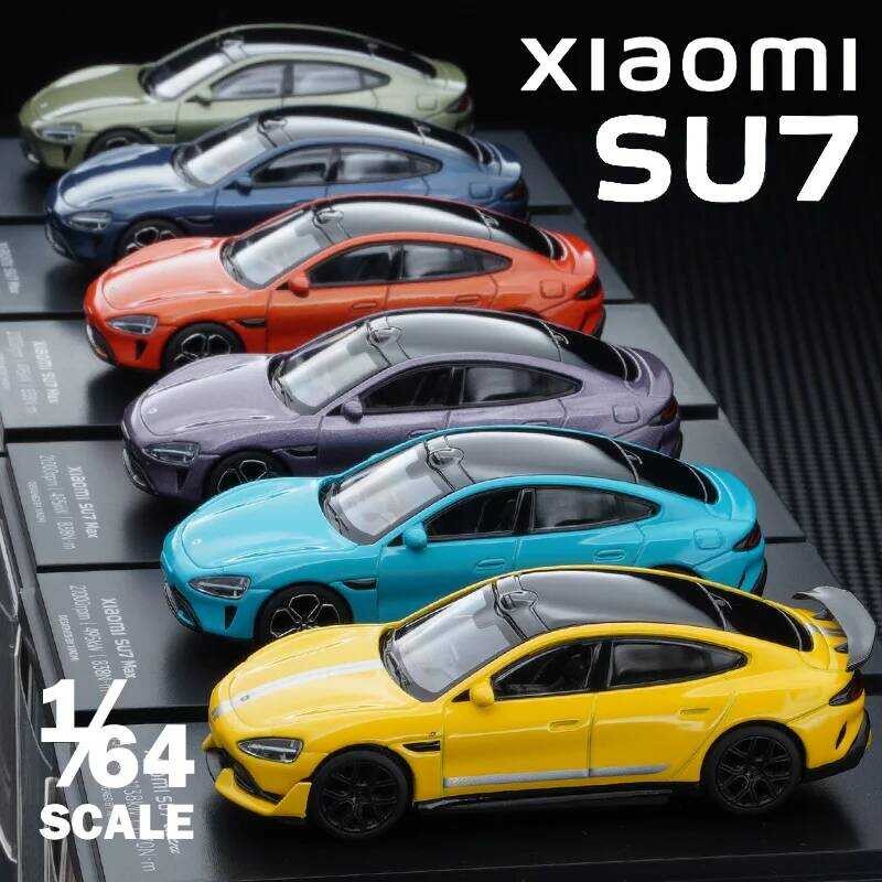 XIAOMI 1/64 Su7ultra Su7max Yu7max Metal Diecast Cars Model Toys For Boys Collect Ornaments