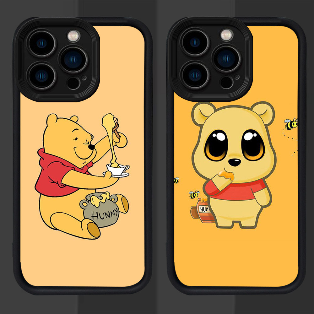 R29 เคส Winnie the Pooh iPhone 16 15 XR XS X Plus Pro Max