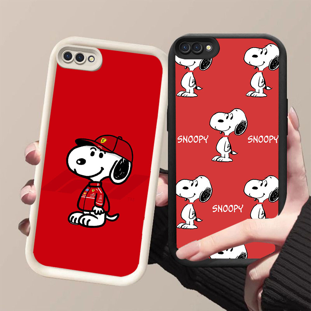 YZ-104 Snoopy สวยมากปลอกสําหรับ OPPO Realme A1K C2 C2s A5 A12E A3S