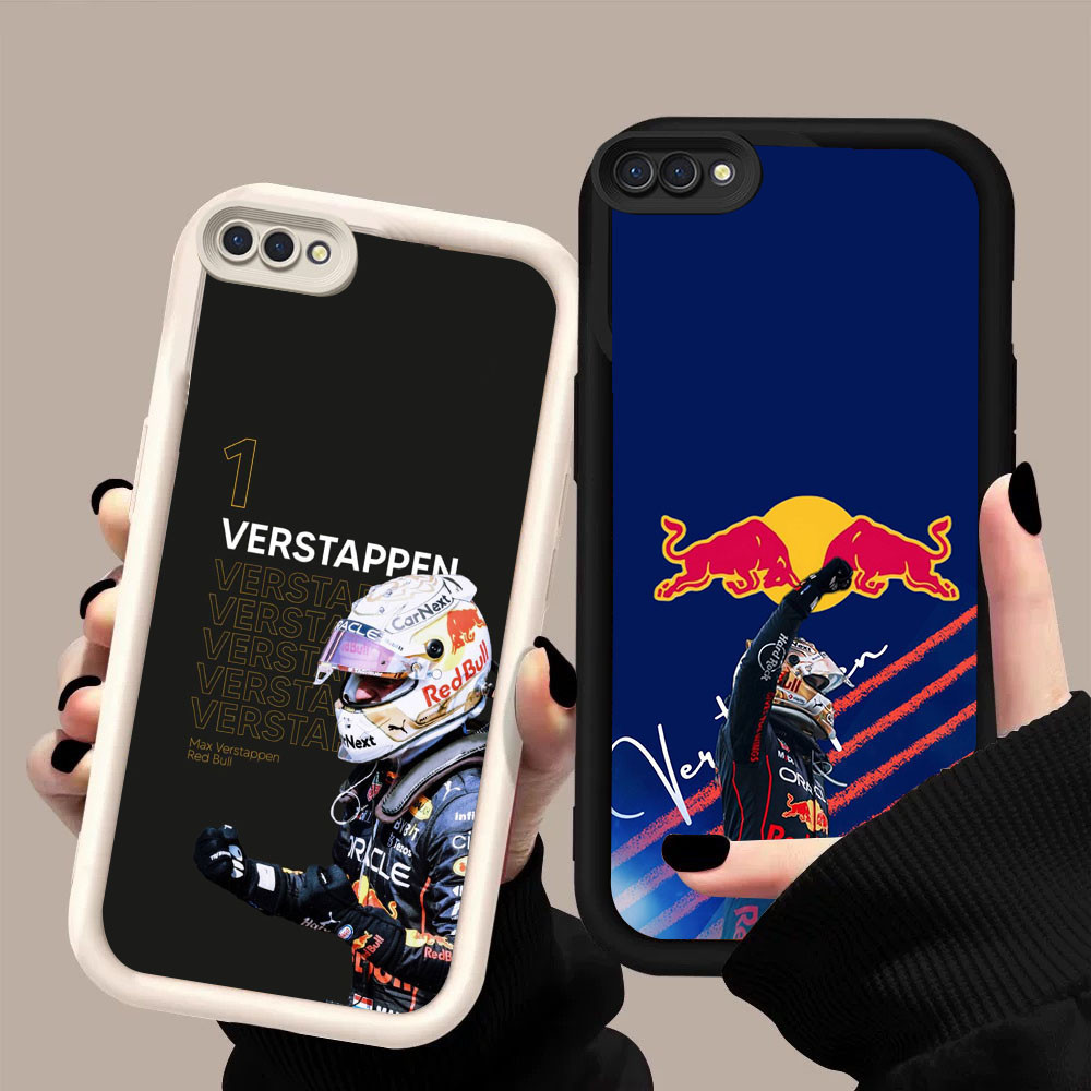 MK-84 Max Verstappen F1 Racing ปลอกซิลิโคนอ่อนนุ่มสําหรับ OPPO A5 A3S A1K A12E Realme C2 C2s
