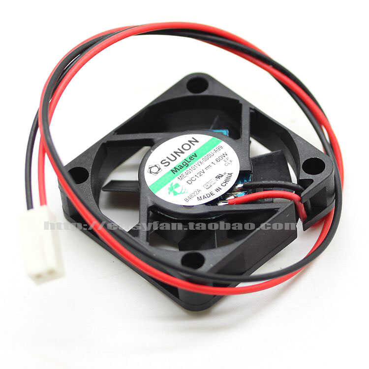 ใหม่เดิม SUNON 1 40 * 40 * 10 มม. ME40101VX-000U-A99 12V 1.60W พัดลม 6 0  ME0VX-00