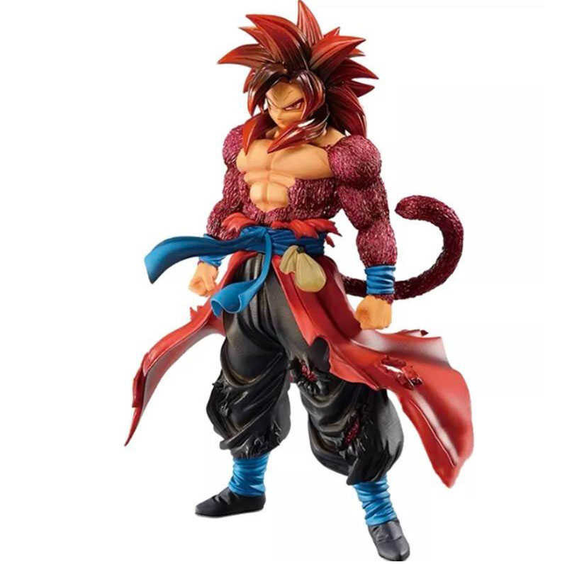 ◆ อะนิเมะ Dragonball Ssj4 Super Saiyan Son Goku ตุ๊กตา PVC Action Figure ชุดข