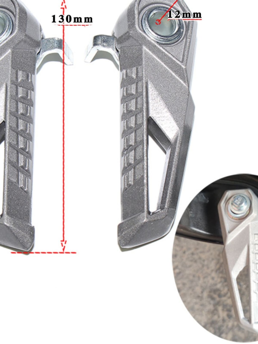 สกู๊ตเตอร์ ใหม่ JOG JOG I Pedal Rest รถยนต์ไฟฟ้า BWS เหยียบ Yadi Swift Eagle แฟชั่นคอดัดแปลงด้านหลัง