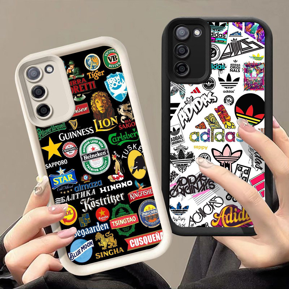 SAMSUNG เคสสําหรับSamsung A10 A72 M07 F07 J2 M30S J4 J7 J6 A7 M21 Prime Plus Pro 5G Q-19 แฟชั่น