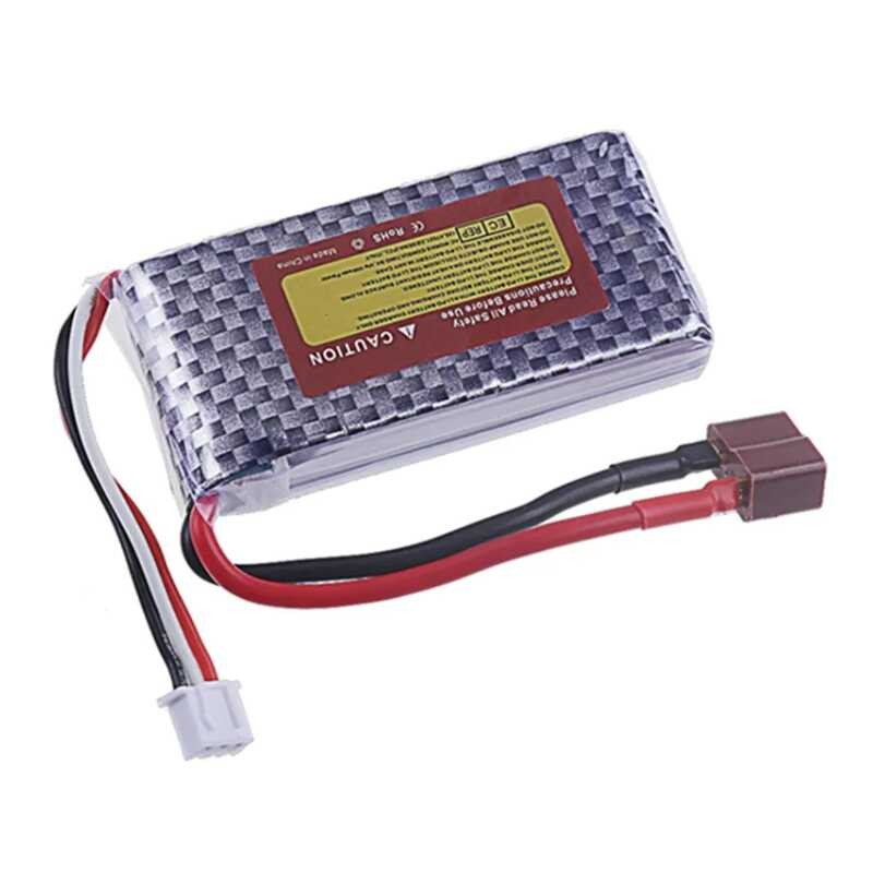 Δ 1800Mah 2S Lipo แบตเตอรี่สำหรับรถยนต์ RC 4 Axis Aircraft เฮลิคอป