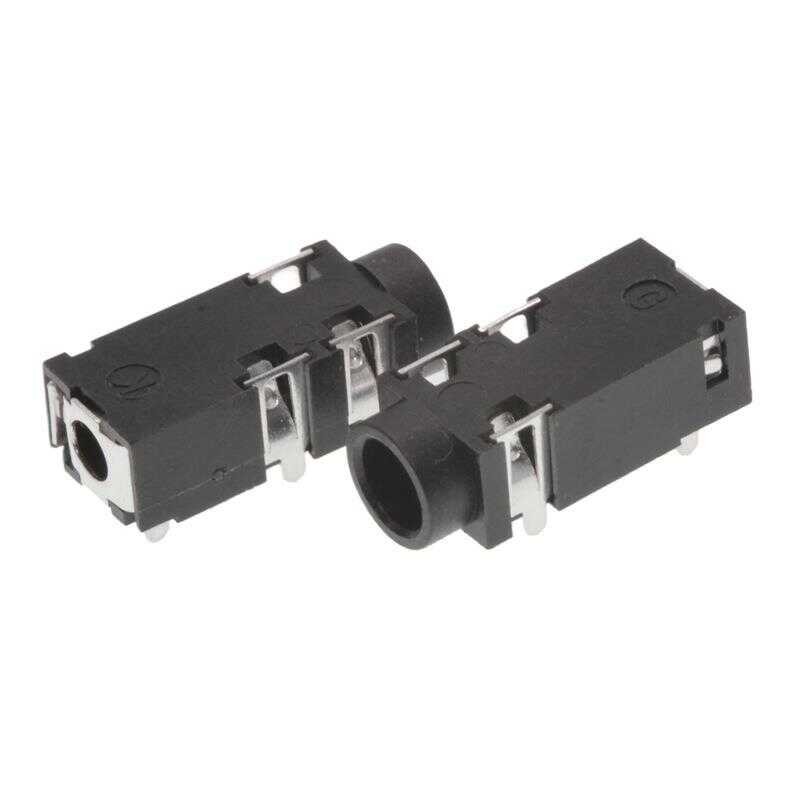 3.5 ซ็อกเก็ตหูฟังสามระดับ Pj-327A-D ปลั๊กห้าขาซ็อกเก็ตเสี