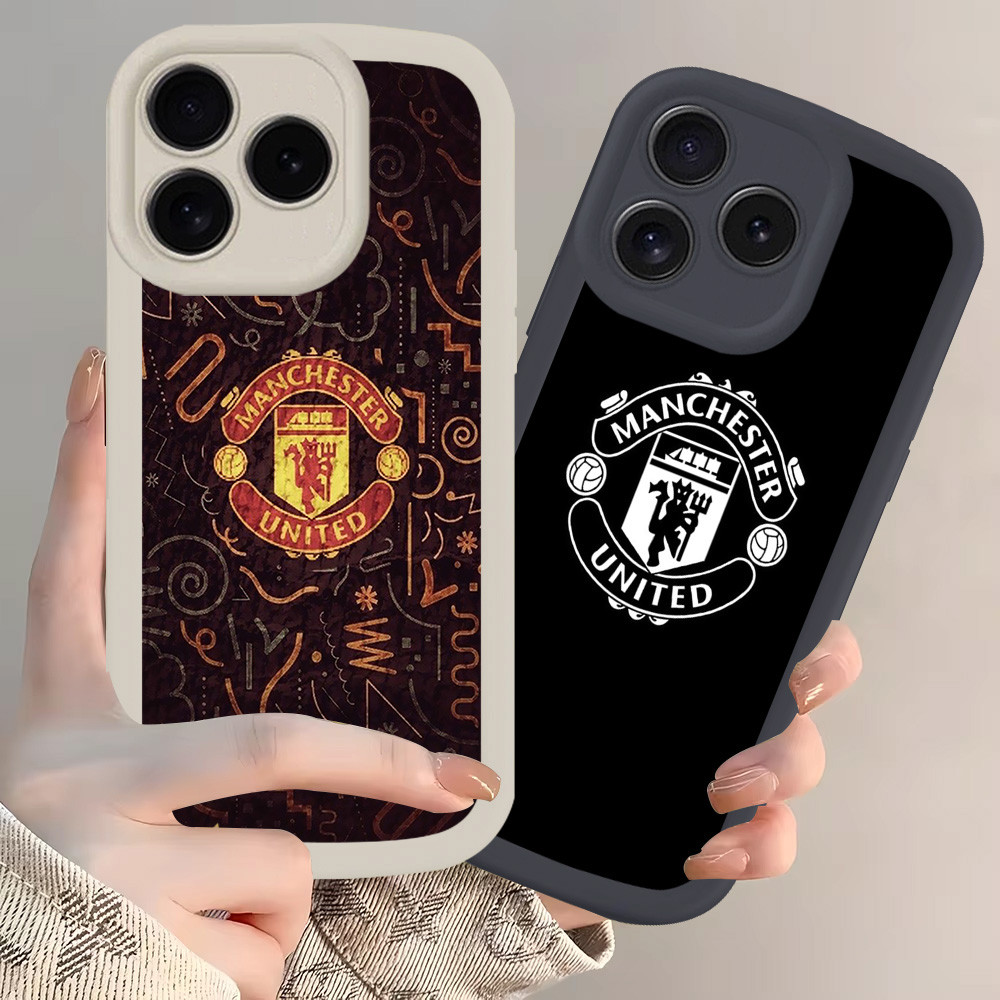 Z-7 M-Manchester Soft Case สําหรับ Realme C33 N53 C51 C53 C63 C35 C55 N55 Narzo 50A Prime