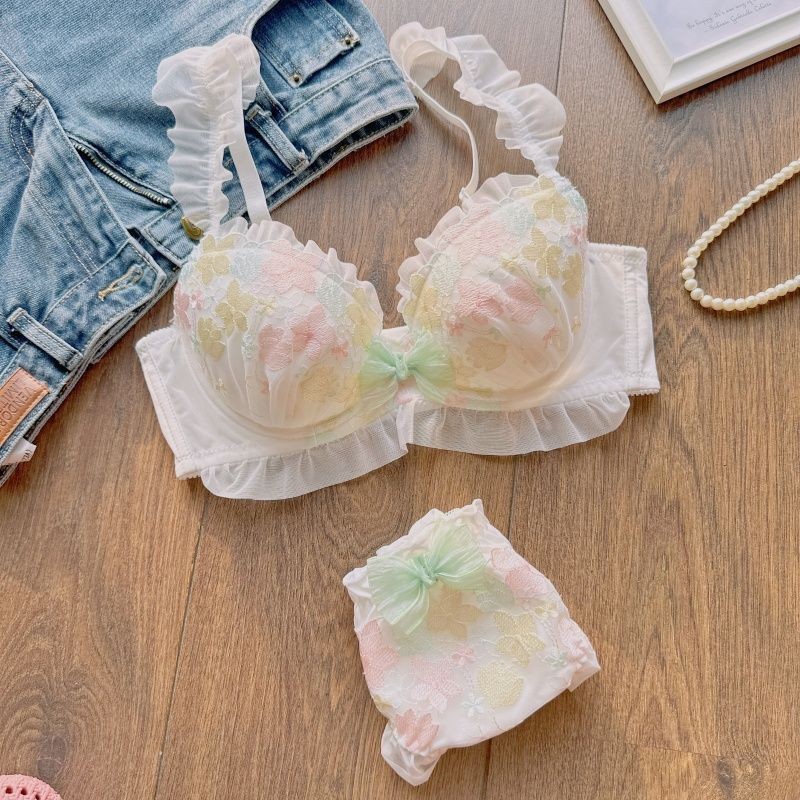 หวานญี่ปุ่นสไตล์ใหม่ชุดชั้นในชุดสาวลูกไม้น่ารักขนาดเล็กชุดชั้นในชุดชั้นในหย่อนคล้อยรวบรวมชุดชั้นในเซ็กซี่ - รูปที่ 2