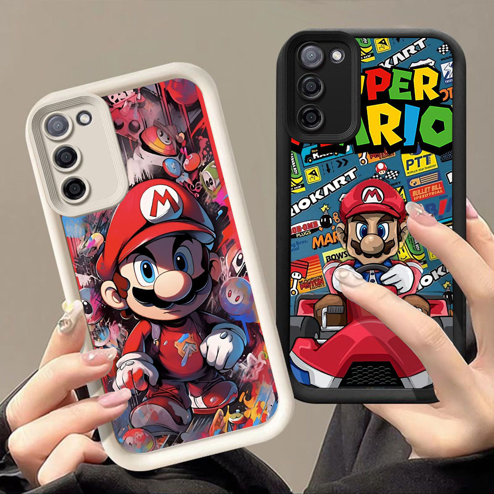 เคสสําหรับ Samsung A10 A72 M07 F07 J2 M30S J4 J7 J6 A7 M21 Prime Plus Pro 5G Q-66 Mario