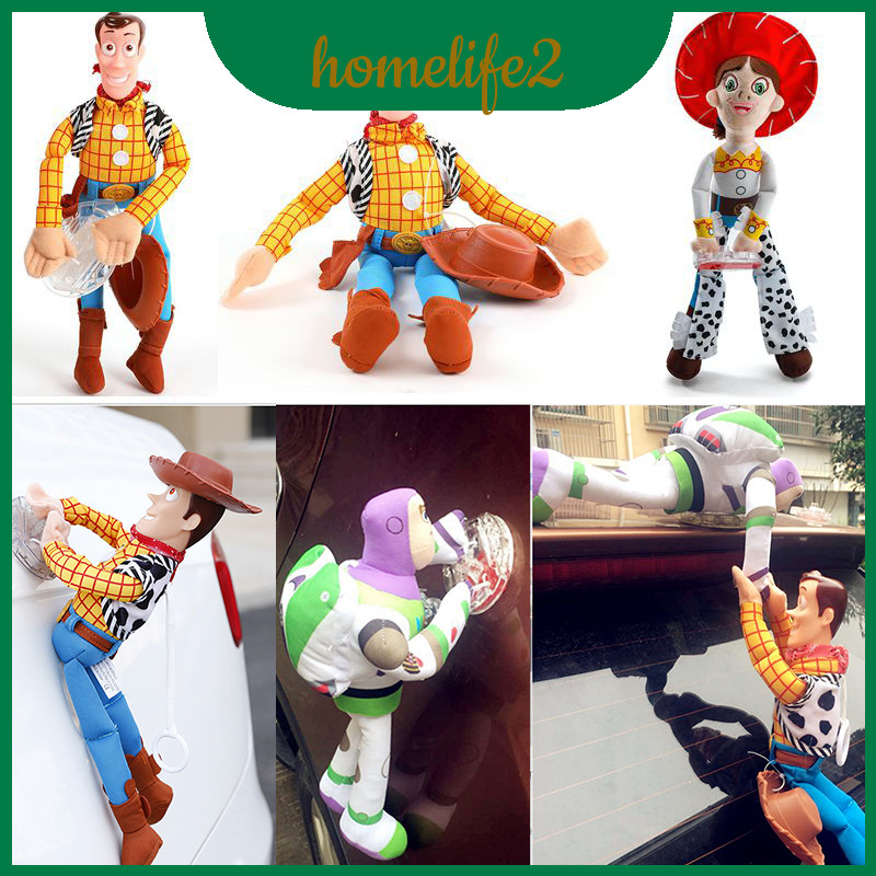 Sherif Story Toy Woody และ Buzz Car Doll Soft And Touchable Plush Toy เหมาะสําหรับคอลเลกชันหรือของขวัญ