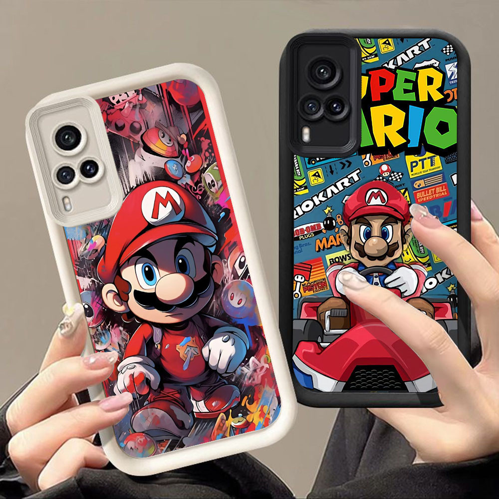 เคสสําหรับ VIVO Y21d Y51 Y33s V20 Y53s Y33E Y33 Y21 Y51A Y31 Y21t Y51S Y21s Y21e Pro 5G Q-66 Mario