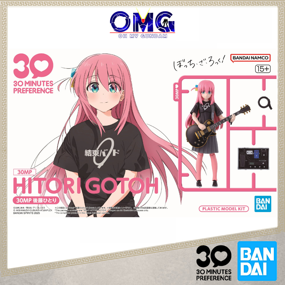 Bandai 30MP Hitori Gotoh 68355 โมเดลพลาสติก 30 นาที Goto Hitori Bocchi the Rock OMG