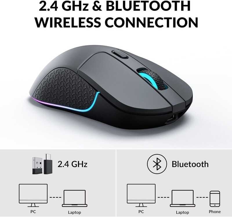 M3 Keychron Wireless Game Mouse