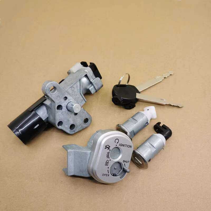 J เหมาะสำหรับรถจักรนยนต์ฮอนด้าเหยียบ Wh125t-3-5-6 Hizhi Xi Jun Coolying Jiaying ล็อคประตูไฟฟ้า