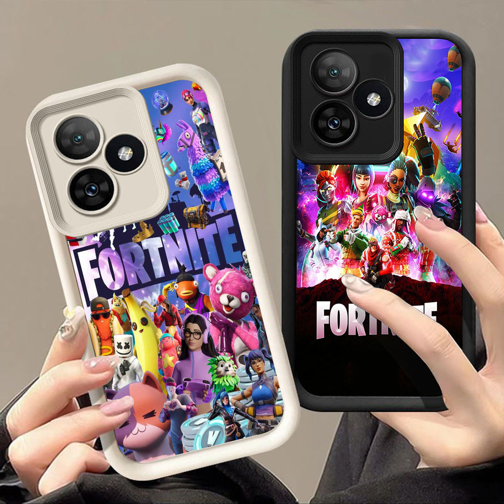 เคสสําหรับRealme 14 14T 14X Narzo C53 C63 C51 หมายเหตุ 50 GT 6 NEO6 SE C61 60 N53 N61 5G Q-47 Fortni