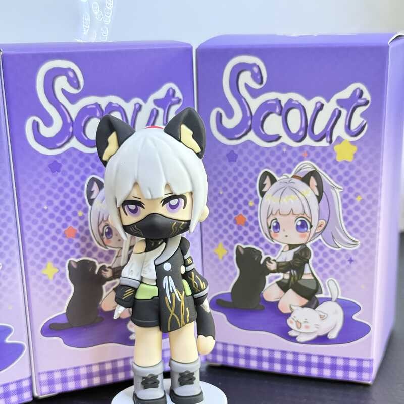 [Mai Xiaowen] Delta Action Mai Xiaowen Fan รุ่น Q 8cmpvc Epoxy Figure ตกแต่ง