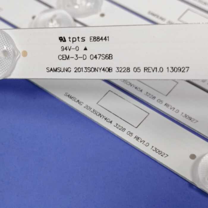 (New 🍀 1Set) Kdl-40W600b / Kdl-40R470b 40'' LED TV Backlight Kdl-40W600 Kdl-40R470