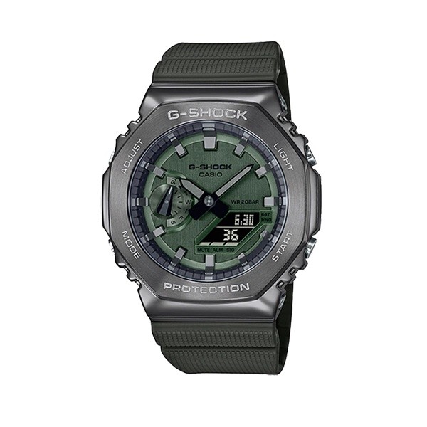 GM-2100-1, GM-2100B-3, GM-2100B-4, GM-2100N-2  ประกันCMG กรอบโลหะ G-SHOCK BABY-G ของแท้ 100%