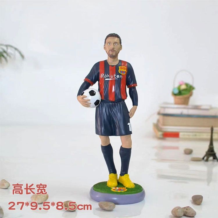 ตุ๊กตาฟุตบอลตุ๊กตาโมเดลการ์ตูน Messi Ronaldo Star Doll Ornament Figure Gift Gift Gift Gift Gift
