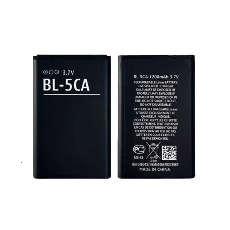 ▥ RUIXI Bl-5Ca แบตเตอรี่สําหรับโนเกีย 1100 1101 1110 1110I 1112 1200 1208 1209 1280 1600
