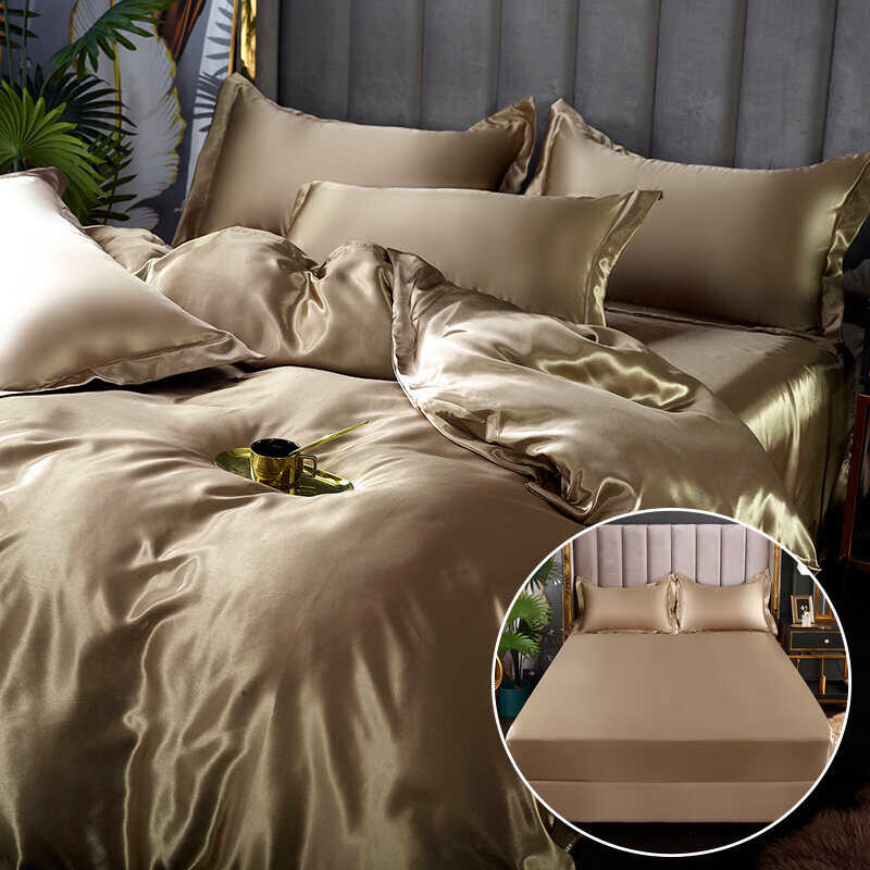 Cadar Bestenrose Bedsheet Single 3 / Queen King Size 4 In 1 With Duvet Quilt Cover Set Premium Qu