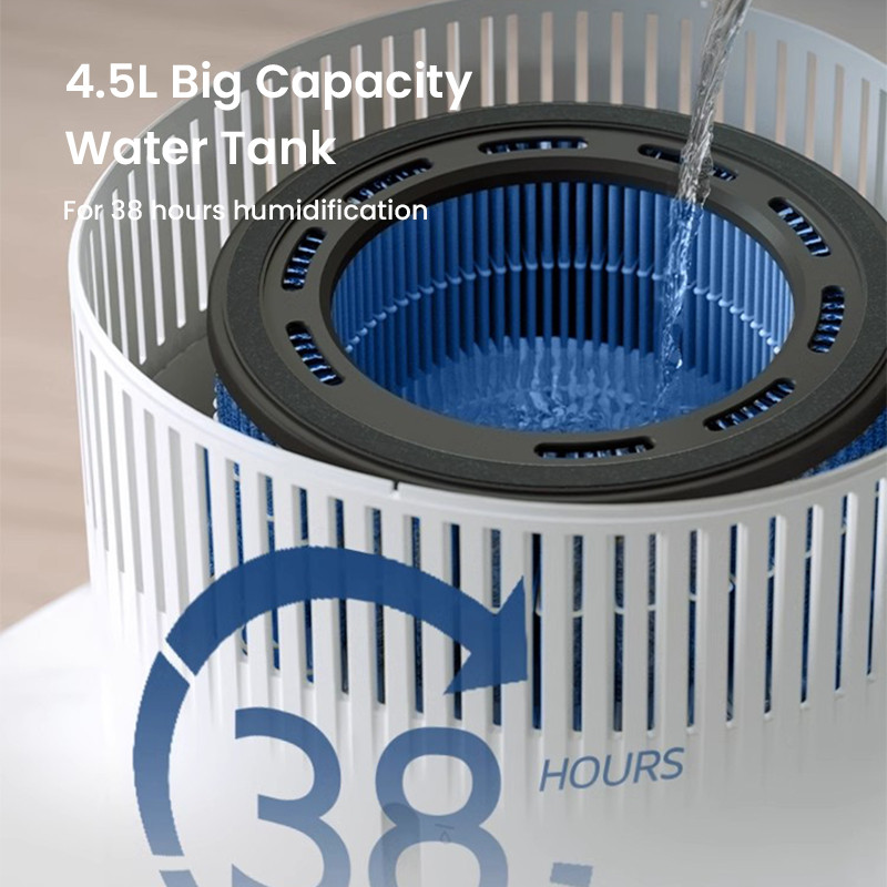 Philips Humidifer HU5710 เครื่องเพิ่มความชื้นในอากาศแบบไร้หมอก - รูปที่ 6