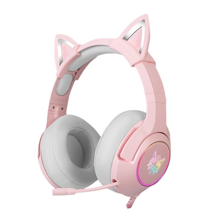 ONIKUMA K9 7.1 VIRTUAL SURROUND(USB)(PINK) HEADSET(หูฟัง)