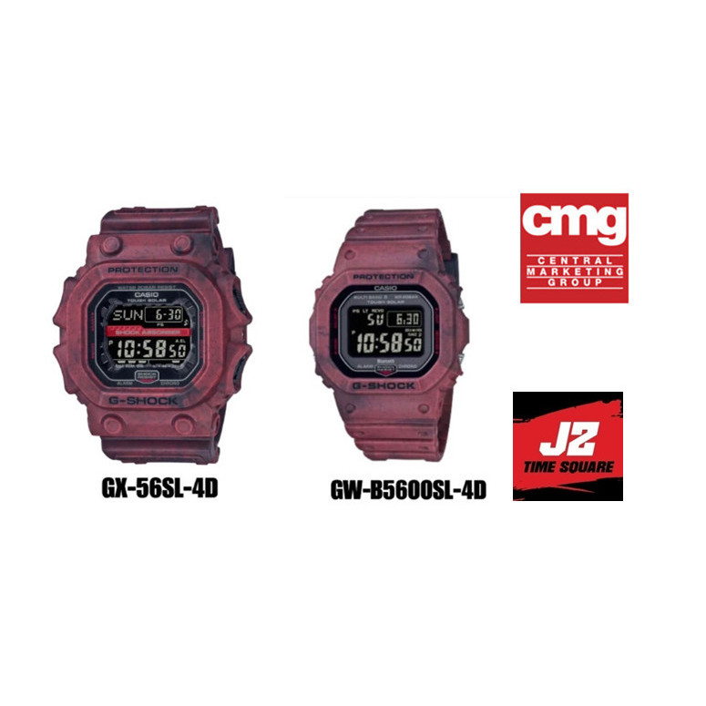 แท้แน่นอน 100% กับ G-SHOCK GX-56SL-4D, GW-B5600SL-4D อุปกรณ์ครบทุกอย่างพร้อมใบรับประกัน CMG ประหนึ่