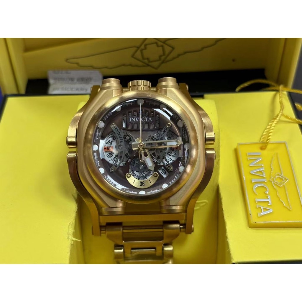 Aaa Invicta 41778 นาฬิกาผู้ชาย Chronograph Quartz นาฬิกาแฟชั่น