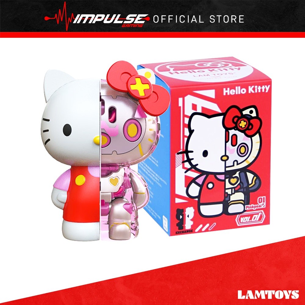 In stock Lamtoys Hello Kitty Series - Mecha Hello Kitty [กล่องตาบอด / เคสเต็ม] [盒 / ]