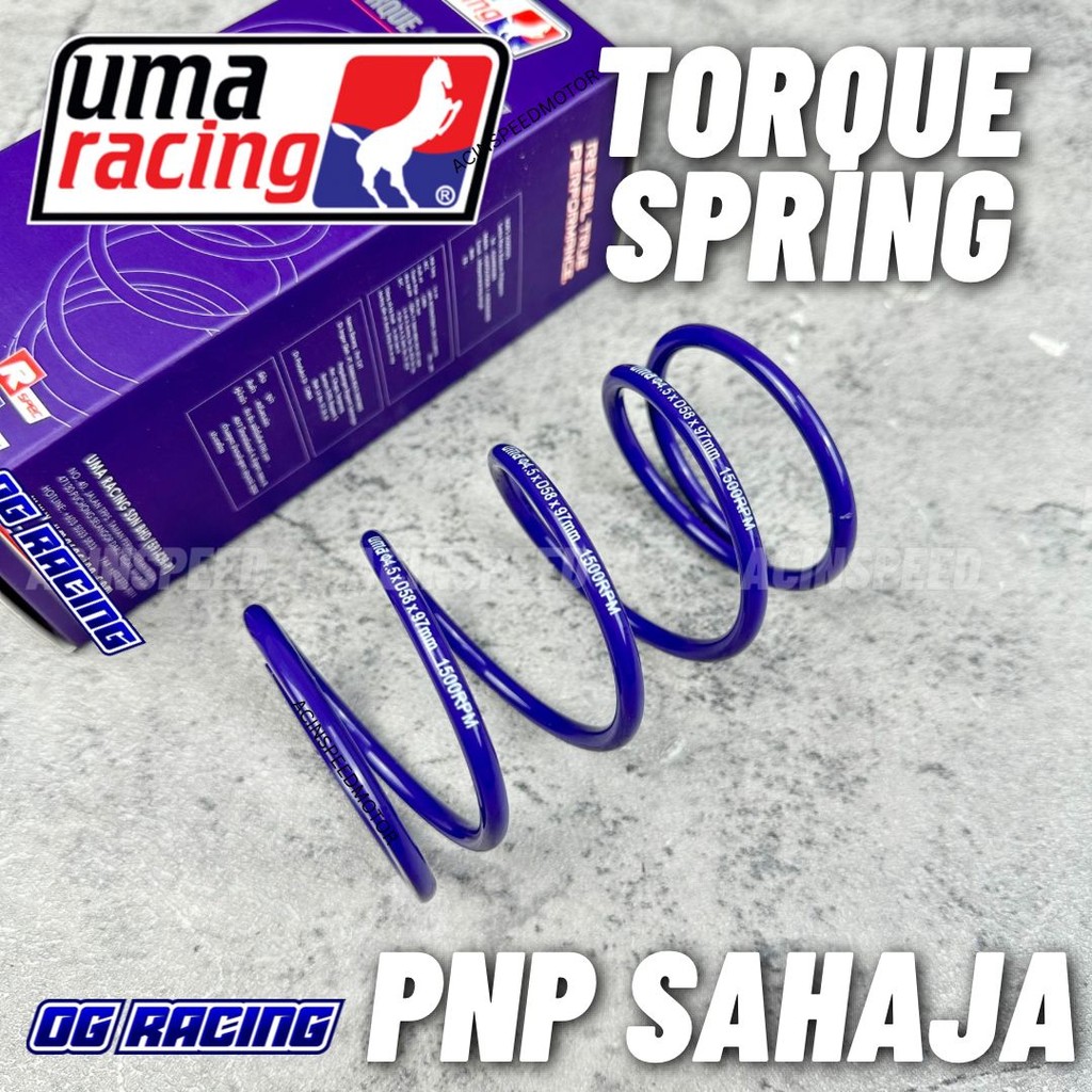UMA RACING NVX155V1 V2 NMAX TORQUE SPRING 1000RPM/1500RPM UMA RACING TORQUE SPRING CVT SPRING NVX155