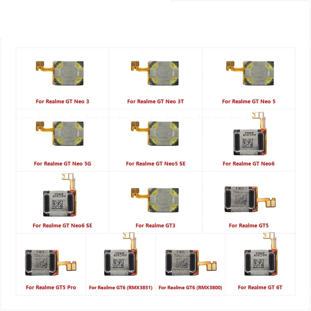 Top Earpiece Ear Speake สําหรับ OPPO Realme GT Neo 3 3T 5 Neo5 Neo6 SE GT3 GT5 GT6 6T Pro 5G หูฟัง F