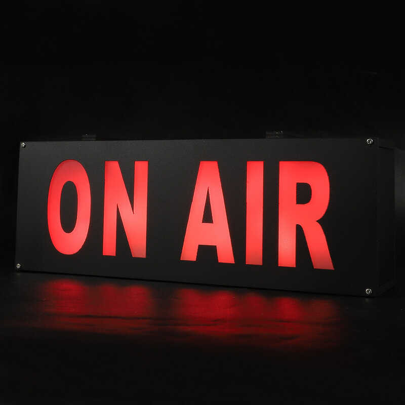 ON BESTOMZ AIR SIGN ไฟ LED สตูดิโอ บันทึกป้ายประกาศสัญญาณเตือน