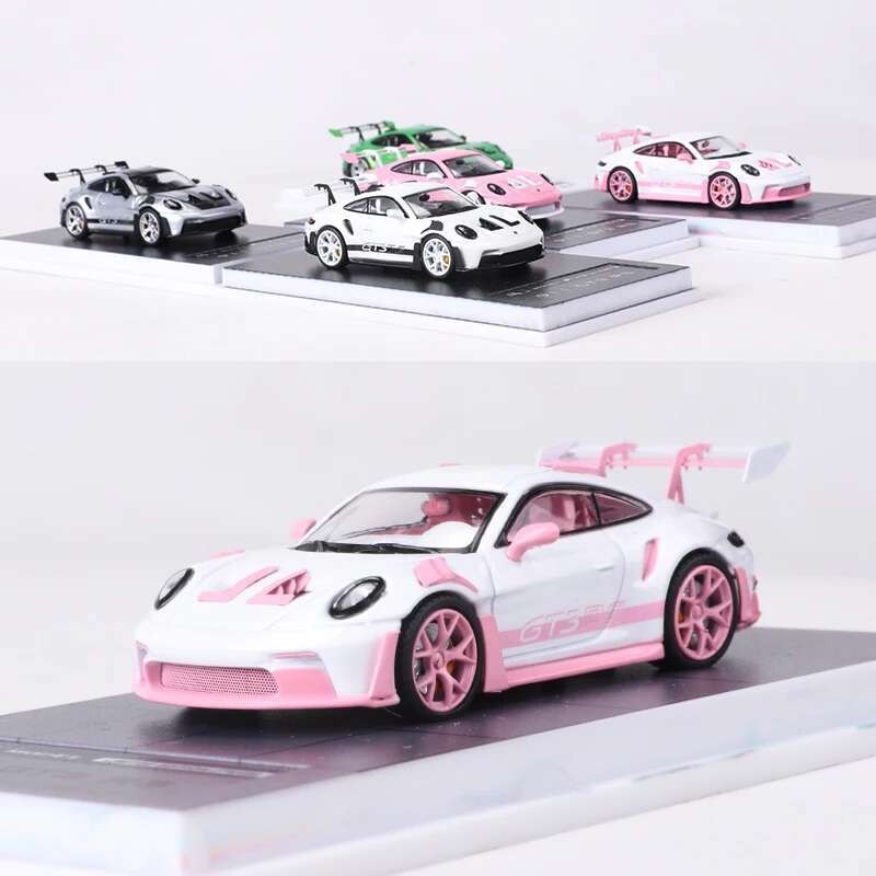 MJ 1:64 911 GT3 RS รถโมเดลโลหะผสม