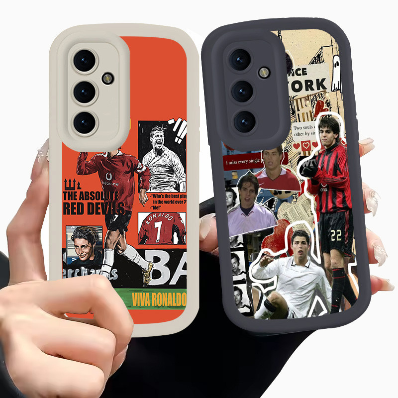 Z-9 Cristiano Ronaldo Soft Case สําหรับ Samsung A15 A35 A34 A14 M34 A16 A24 A25 A54 F34 5G