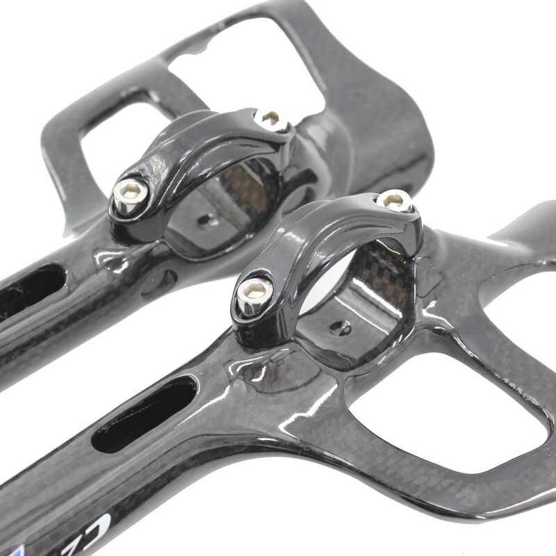 ▥ Wcsคาร์บอนไฟเบอร์จักรยานhandlebar Highway Rest Handlebar Aeroคาร์บอนttจักรยานจับบาร์ทดลองttบา