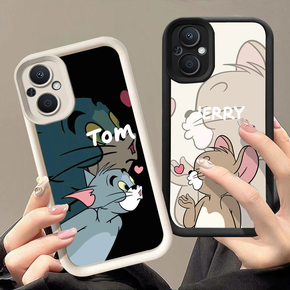 เคสสําหรับ OPPO Reno Find 8 7Z 7 X5 8Z Lite 5F 5G Q-33 รักคู่