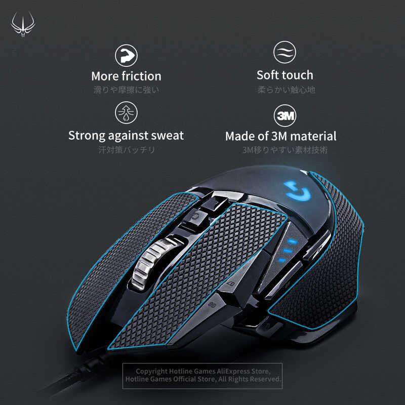 ி Hote Games 2.0 Plus สายรัดเมาส์กันลื่นสำหรับ Razer Deathadder V3 Pro,