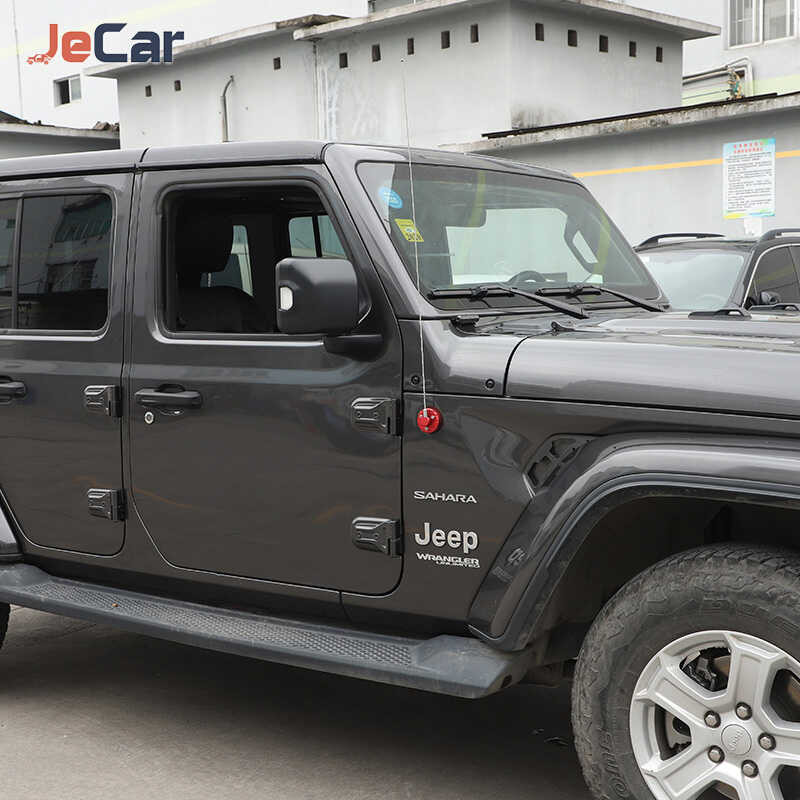 ி Jecar Radome ฐานตกแต่งฝาครอบ Jeep Wangler Gladiator JK JL / JT 2007 UP ตกแต