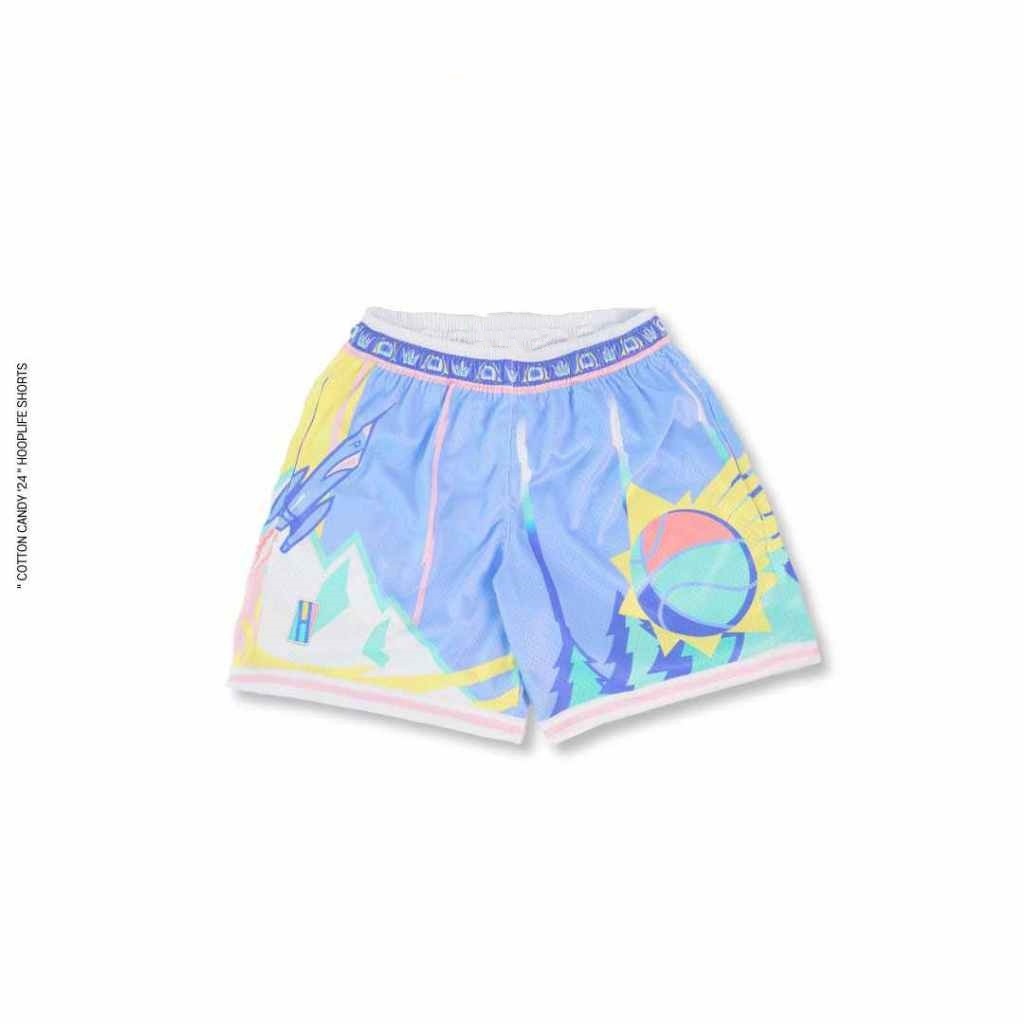 กางเกงขาสั้น ลายพาสเทล แนวสตรีท บาสเก็ตบอล Hooplife ” Cotton Candy’24 ” Mesh SHORT