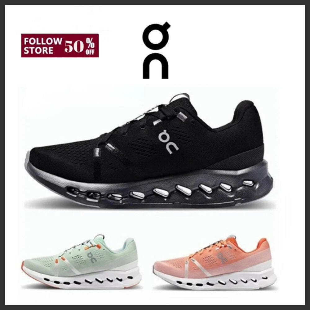 100% Original On Running Cloud Shoes Cloudsurfer Shock absorbing road sport sneakers Unisex walking training