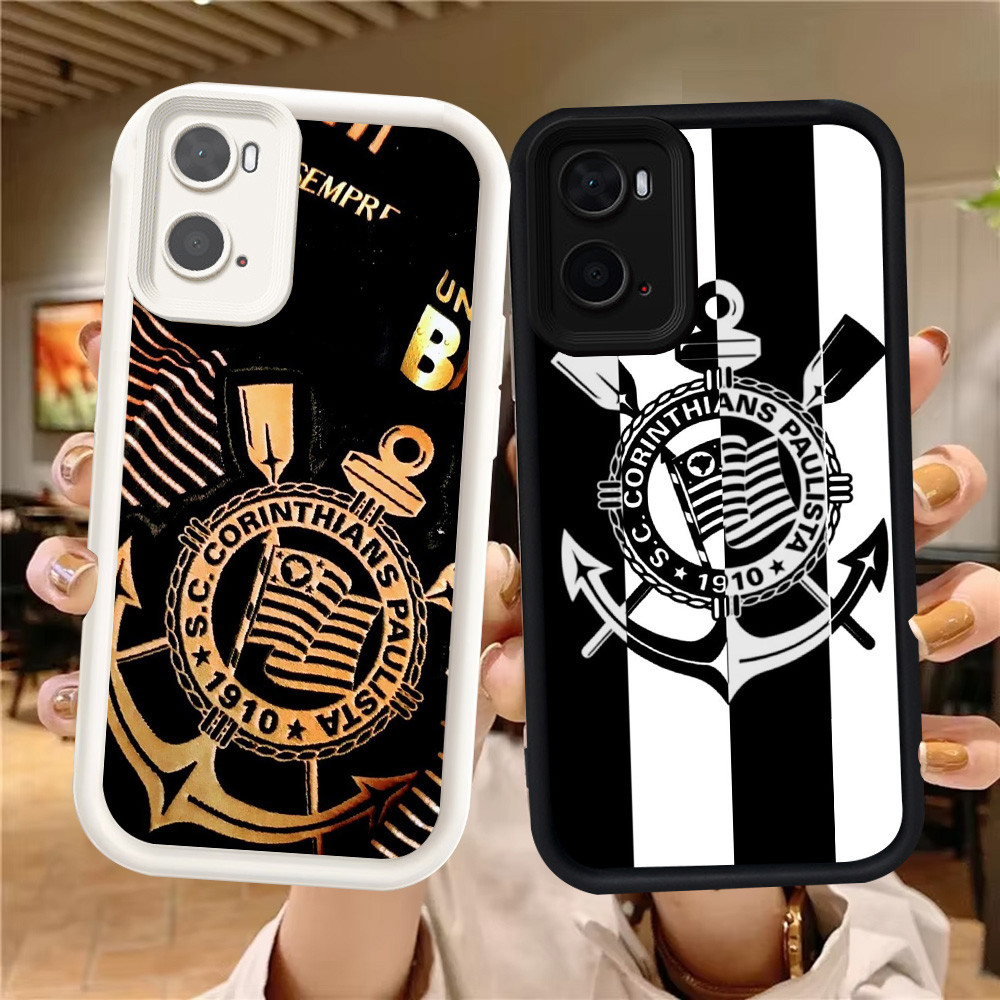 Z-16 Corinthians art ปลอกสีขาวสีดําสําหรับ OPPO A77 A96 A77s Realme C33 9i กรณี