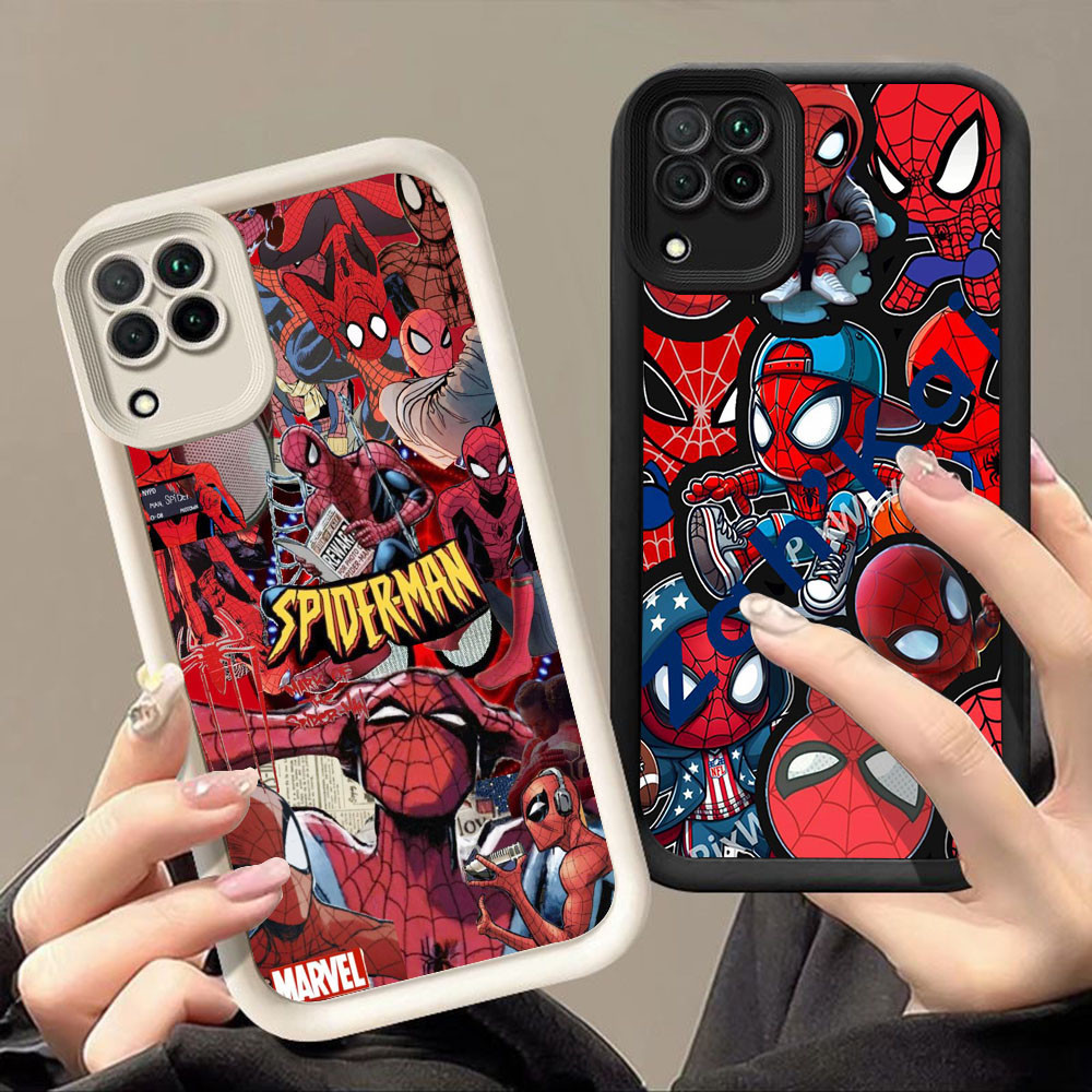 เคสสําหรับ Samsung M15 M04 A22 F04 A12 A06 A04E A05 A04 5G Q-17 Spider-man